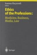 Tapa de Ethics of the Professions