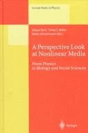 Tapa de A perspective look at nonlinear media