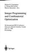 Tapa de Integer programming and combinatorial optimization