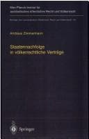Tapa de Staatennachfolge in völkerrechtliche Verträge
