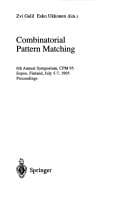 Tapa de Combinatorial pattern matching