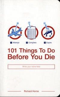 Tapa de 101 Things to Do Before You Die
