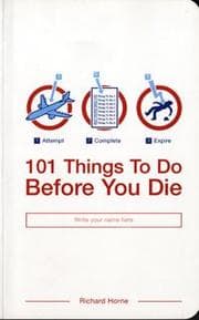 Tapa de 101 Things to Do Before You Die