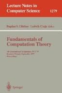 Tapa de Fundamentals of computation theory