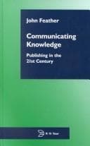 Tapa de Communicating Knowledge