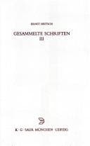 Tapa de Gesammelte Schriften