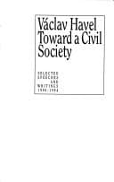 Tapa de Toward a Civil Society