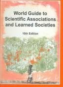 Tapa de World guide to scientific associations and learned societies