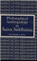 Tapa de Philosophical Anthropology in Saiva Siddhanta