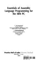 Tapa de Essentials Of Assembly Language Programming For The Ibm Pc