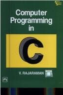 Tapa de Computer Programming in C