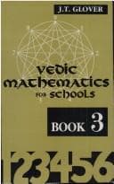 Tapa de Vedic Mathematics For Schools (Book III)