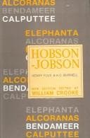 Tapa de Hobson Jobson