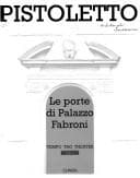 Tapa de Pistoletto: le porte di Palazzo Fabroni