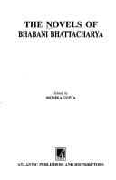 Tapa de The novels of Bhabani Bhattacharya
