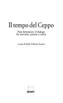Tapa de Il Tempo del Ceppo: Fare letteratura