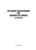 Tapa de Un Museo immaginario per Giorgio de Chirico