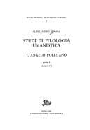 Tapa de Studi di filologia umanistica
