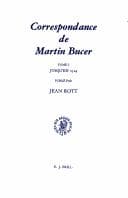 Tapa de Correspondance de Martin Bucer