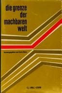 Tapa de Die Grenze der machbaren Welt