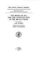 Tapa de The Books of Jeu and the untitled text in the Bruce codex