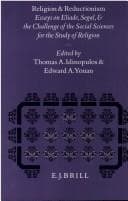 Tapa de Religion and reductionism