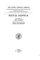 Tapa de Pistis Sophia