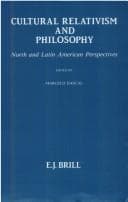 Tapa de Cultural relativism and philosophy