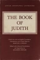 Tapa de The book of Judith