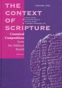 Tapa de The context of Scripture