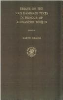 Tapa de Essays on the Nag Hammadi texts in honour of Alexander Böhlig