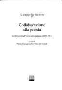 Tapa de Collaborazione alla poesia