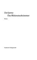 Tapa de Das Blütenstaubzimmer