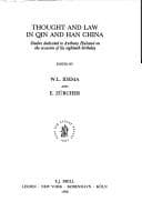 Tapa de Thought and law in Qin and Han China