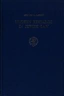 Tapa de Modern research in Jewish law