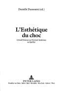 Tapa de L'esthétique du choc