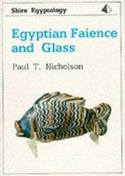 Tapa de Egyptian faience and glass
