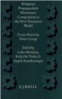 Tapa de Religious propaganda and missionary competition in the New Testament world