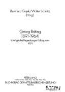 Tapa de Georg Britting, 1891-1964