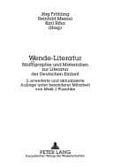 Tapa de Wende-Literatur