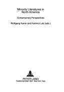 Tapa de Minority literatures in North America