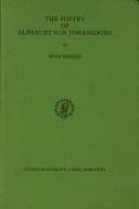 Tapa de The poetry of Albrecht von Johansdorf