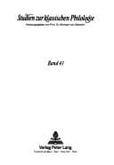 Tapa de Etudes ovidiennes