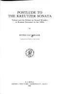Tapa de Postlude to The Kreutzer sonata