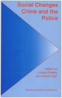 Tapa de Social changes, crime and police