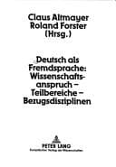 Tapa de Deutsch Als Fremdsprache