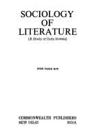 Tapa de Sociology of Literature