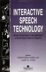 Tapa de Interactive speech technology