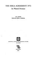Tapa de The Simla Agreement 1972