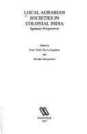 Tapa de Local agrarian societies in colonial India
